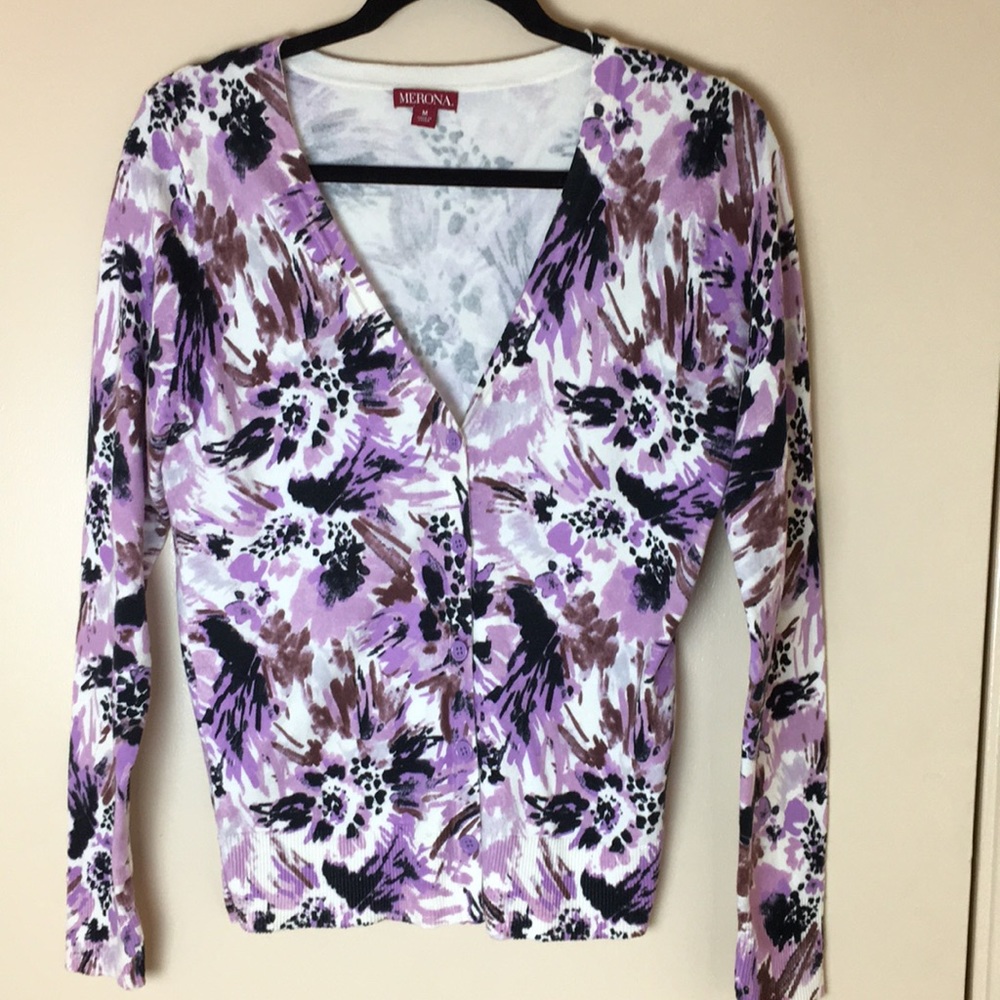 Super soft medium cardigan wear alone sweater